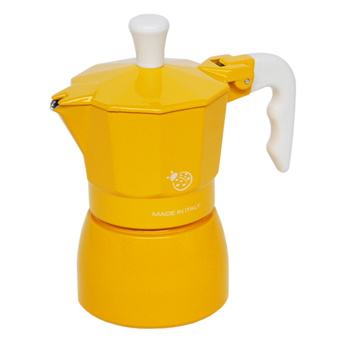 Coffee Maker Coccinella yellow