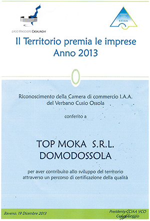 Certificato Lago Maggiore Casalinghi