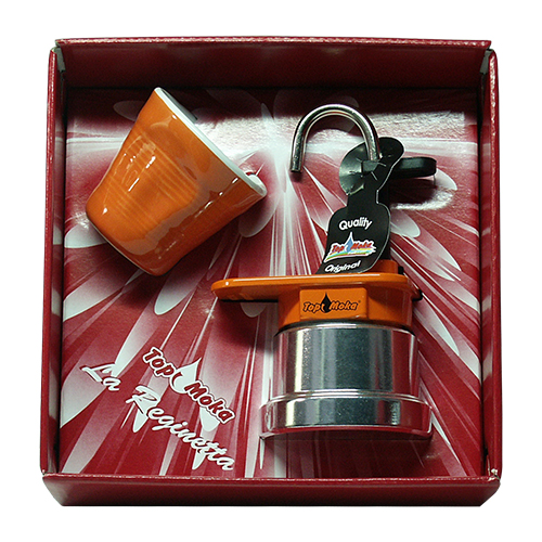 Gift box Reginetta 1 cup orange