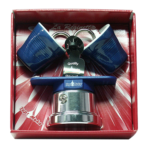 Gift box Reginetta 2 cups blue