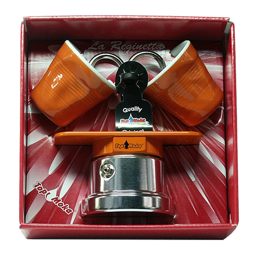 Gift box Reginetta 2 cups orange
