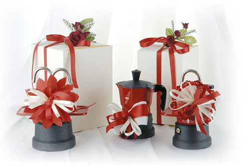 Favors and special events red coffee maker
