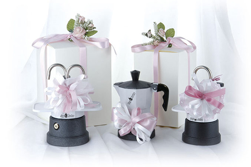Favors and special events white coffee maker