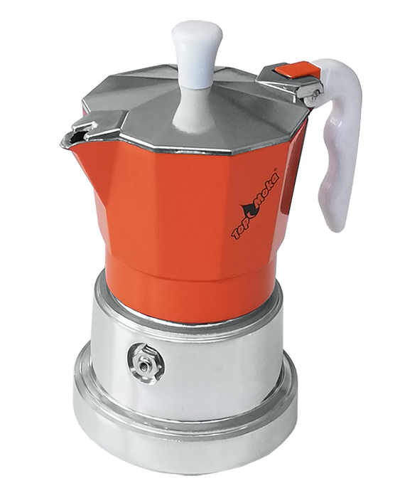 butik Original Opdage Classic stovetop Moka Espresso coffee maker-shiny coffee pot-coffee machine  made in Italy for Espresso coffee-coffee maker Silver version-1 2 3 6cups.