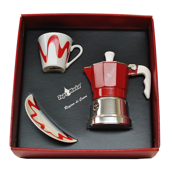Gift box Queen of Hearts Top 1 cup red