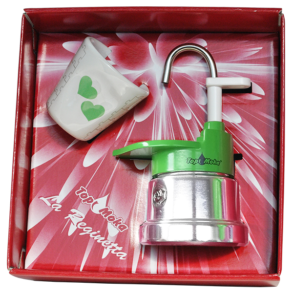 Gift box Reginetta You&Me 1 cup green