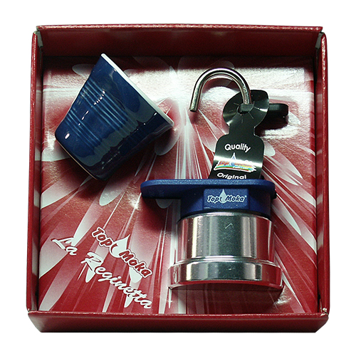 Caja regalo Reginetta 1 taza azul