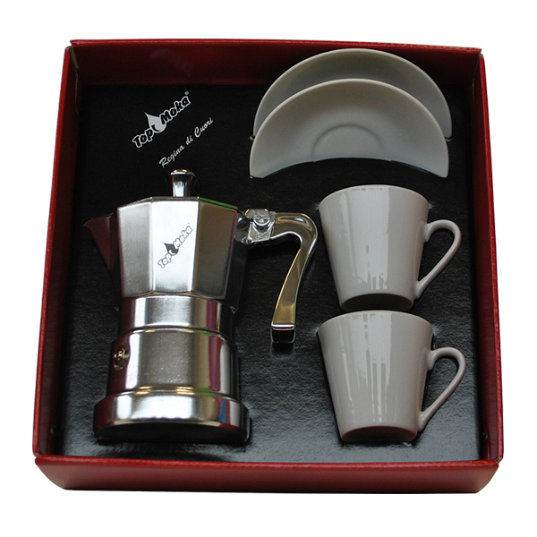 Cafetera Bialetti Moka Express 2 tazas (plateada)