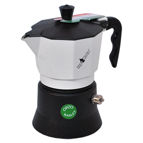 Cafetera Italiana para Cebada 4 Tazas Roja - TOP MOKA