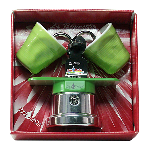 Caja regalo Reginetta 2 tazas verde