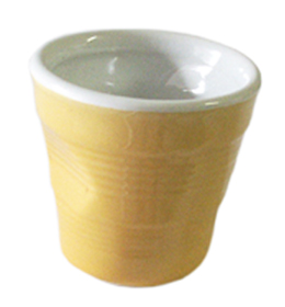 Vasito rizo amarillo